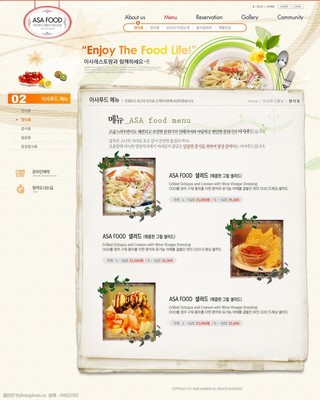 舌尖上的視覺(jué)盛宴 打造引人入勝的美食網(wǎng)頁(yè)設(shè)計(jì)模板